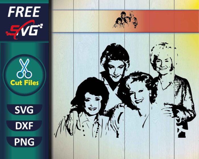 Golden girls SVG Free