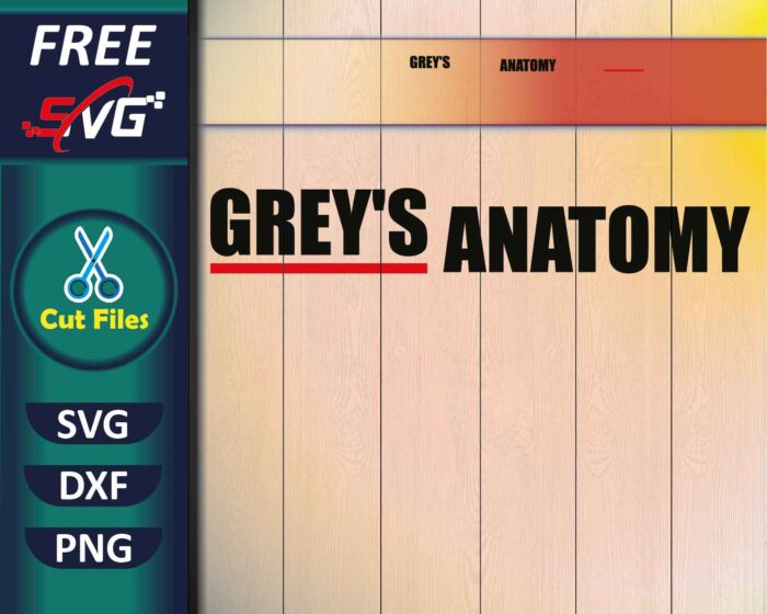 Grey's Anatomy SVG Free