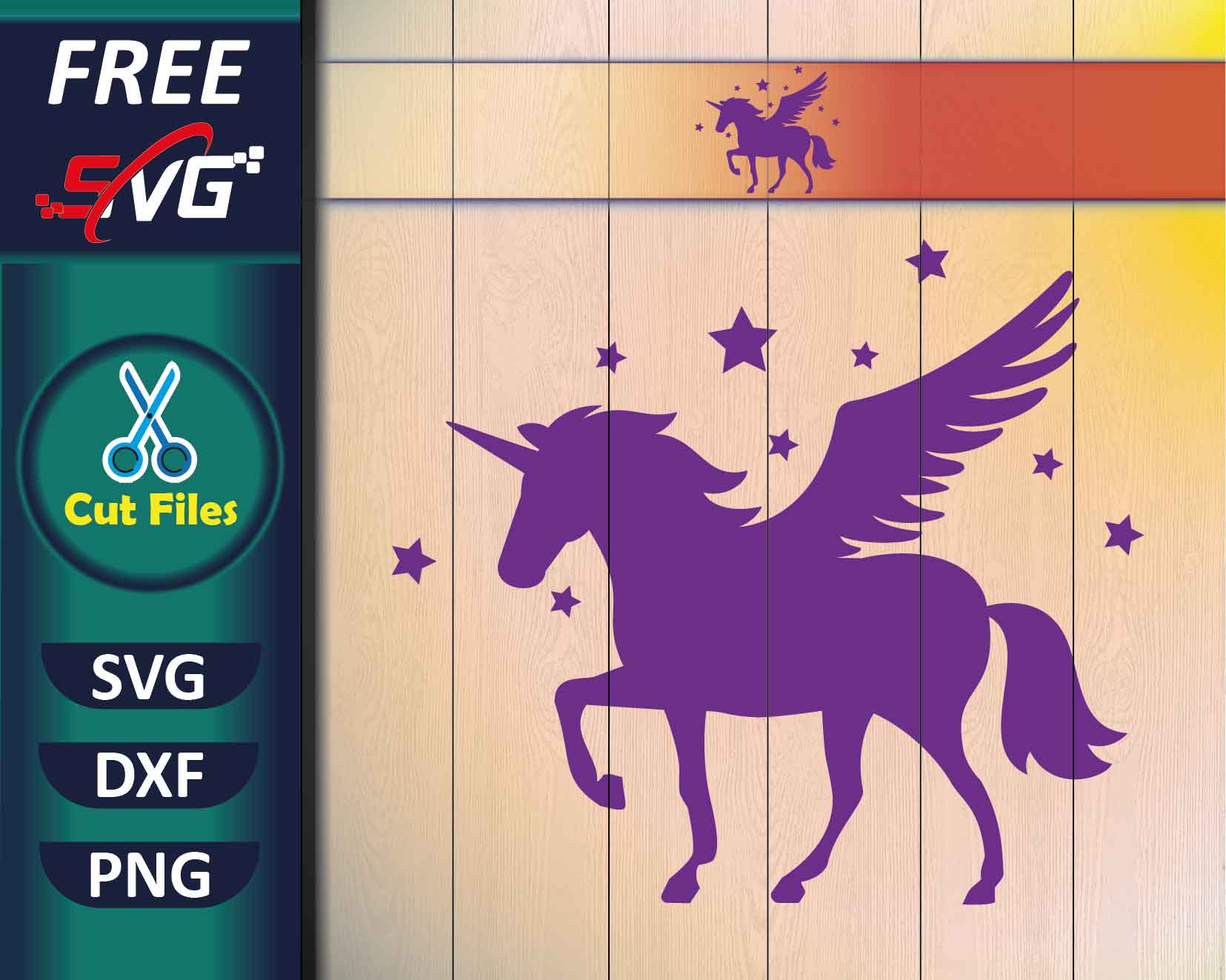 Unicorn Silhouette SVG Free - Free SVG Files
