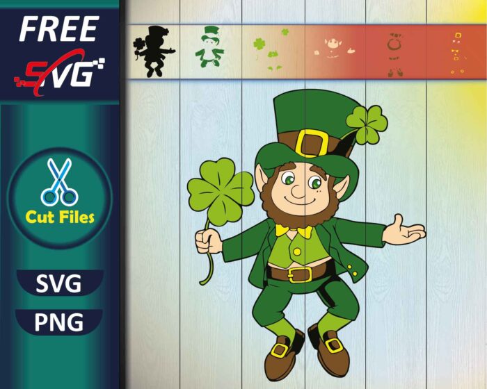 Leprechaun SVG Free | st Patrick