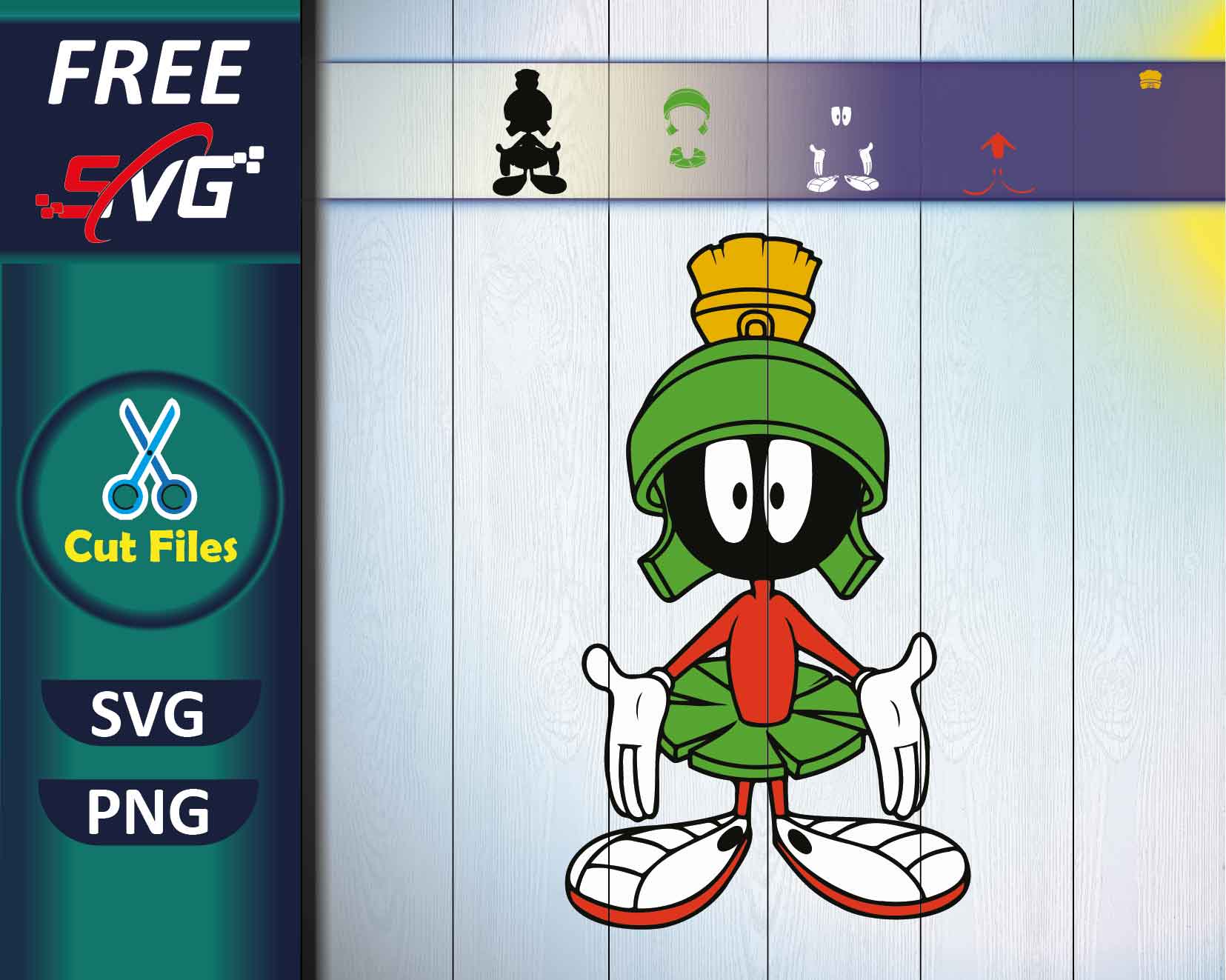 Marvin the Martian SVG Free | Best Free SVG files