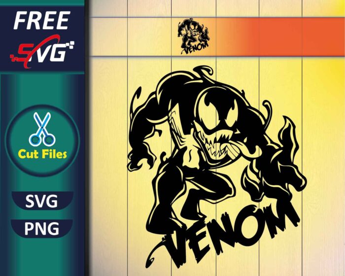 Scares Venom SVG Free | Horror