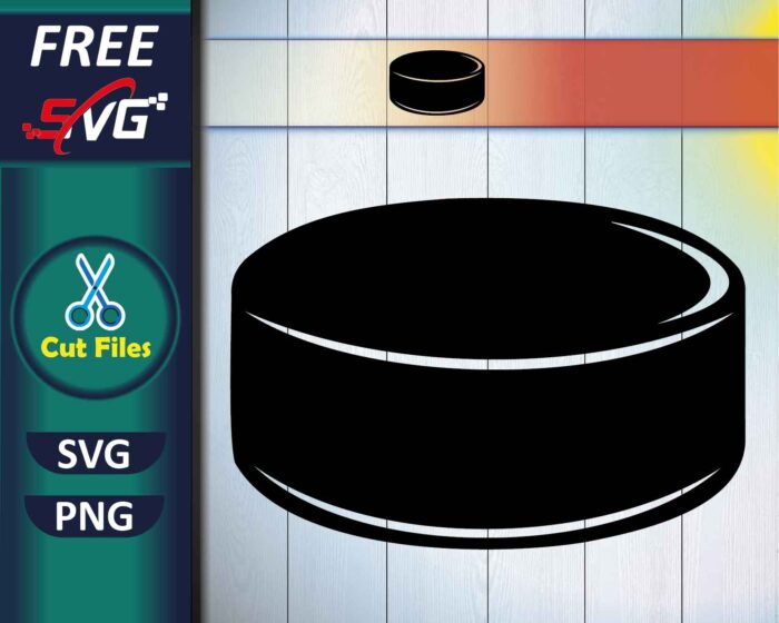 Hockey Puck SVG Free