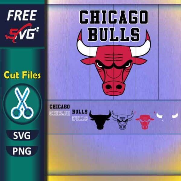 Chicago Bulls Logo SVG Free For Cricut Best Free SVG Files