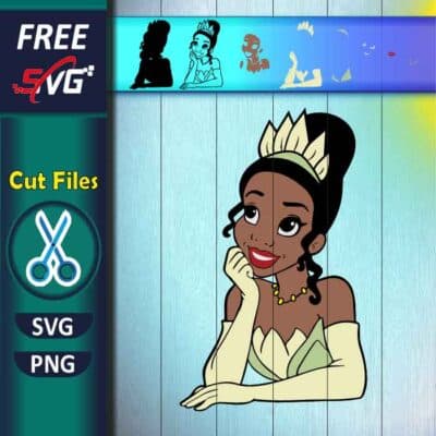 Princess Tiana SVG Free | Disney SVG Free