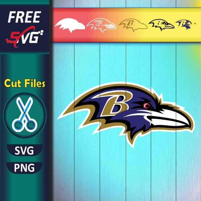 Baltimore Ravens logo SVG free