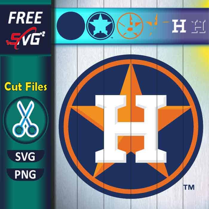 Houston Astros logo SVG free for Cricut