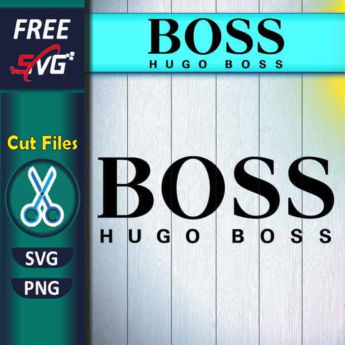 Hugo Boss logo SVG free