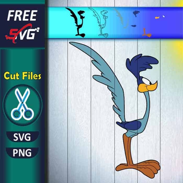 Roadrunner SVG free for cricut