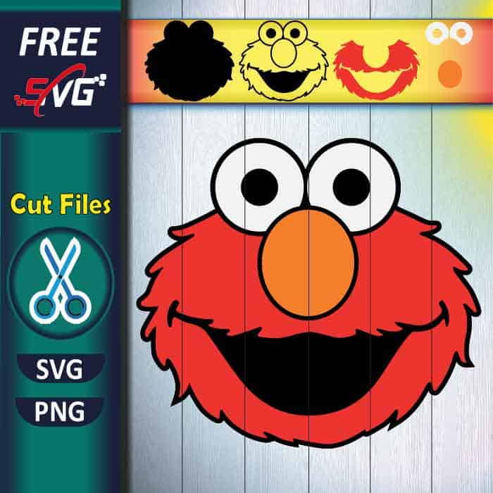 Free Elmo SVG For Cricut – CraftStudio.com