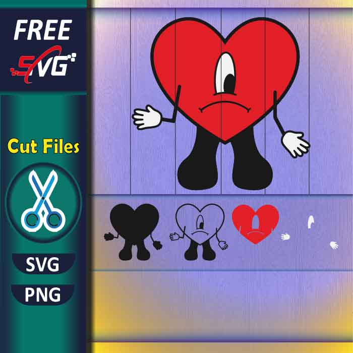 bad_bunny_svg_free-sad_heart_svg_free_for_cricut-un_verano_sin_ti_svg