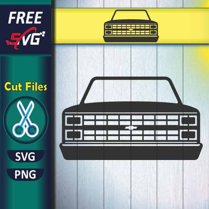 chevy c10 SVG free, Chevrolet truck SVG free