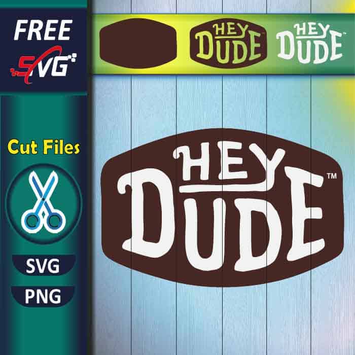 hey dude logo SVG free | Free SVG Files