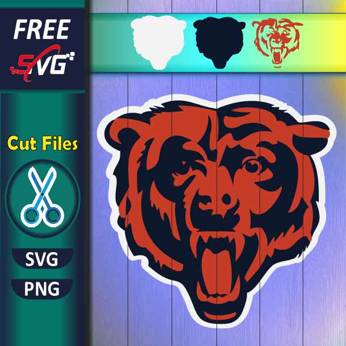 Chicago Bears logo SVG free