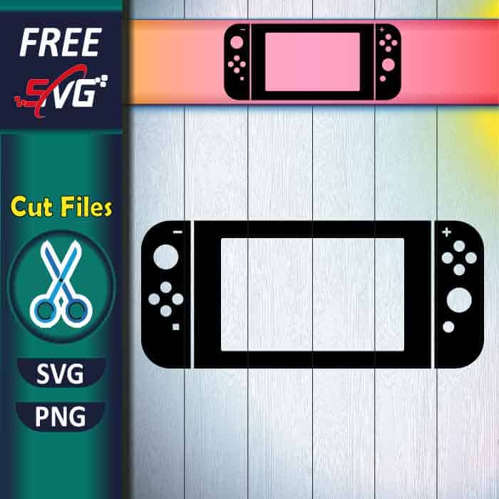 Free Download Nintendo Switch SVG vector - Gaming controller SVG