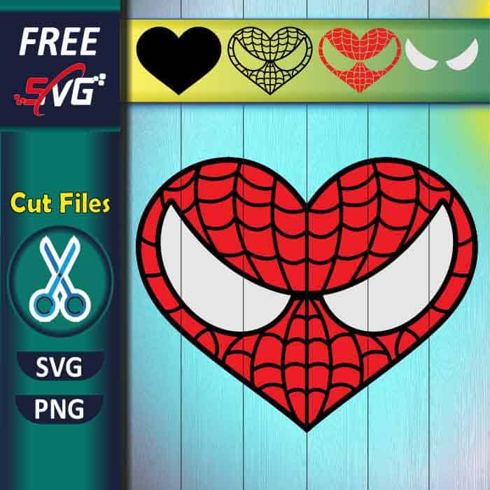 Spider Heart SVG free - Free SVG Files