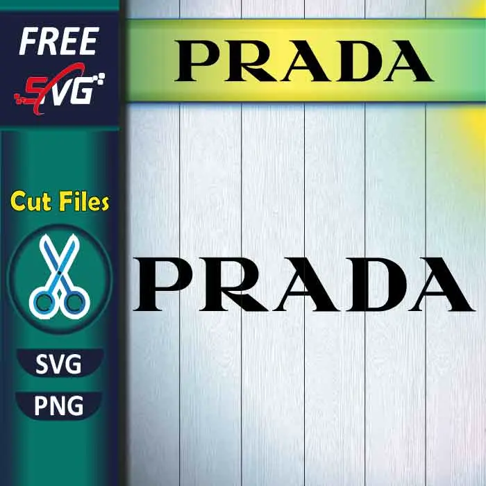 Prada Logo SVG free – SVG cut files for Cricut